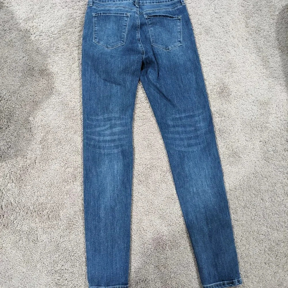 KanCan Dark Wash Mid Rise Skinny Jeans Size 7 - Picture 6 of 10